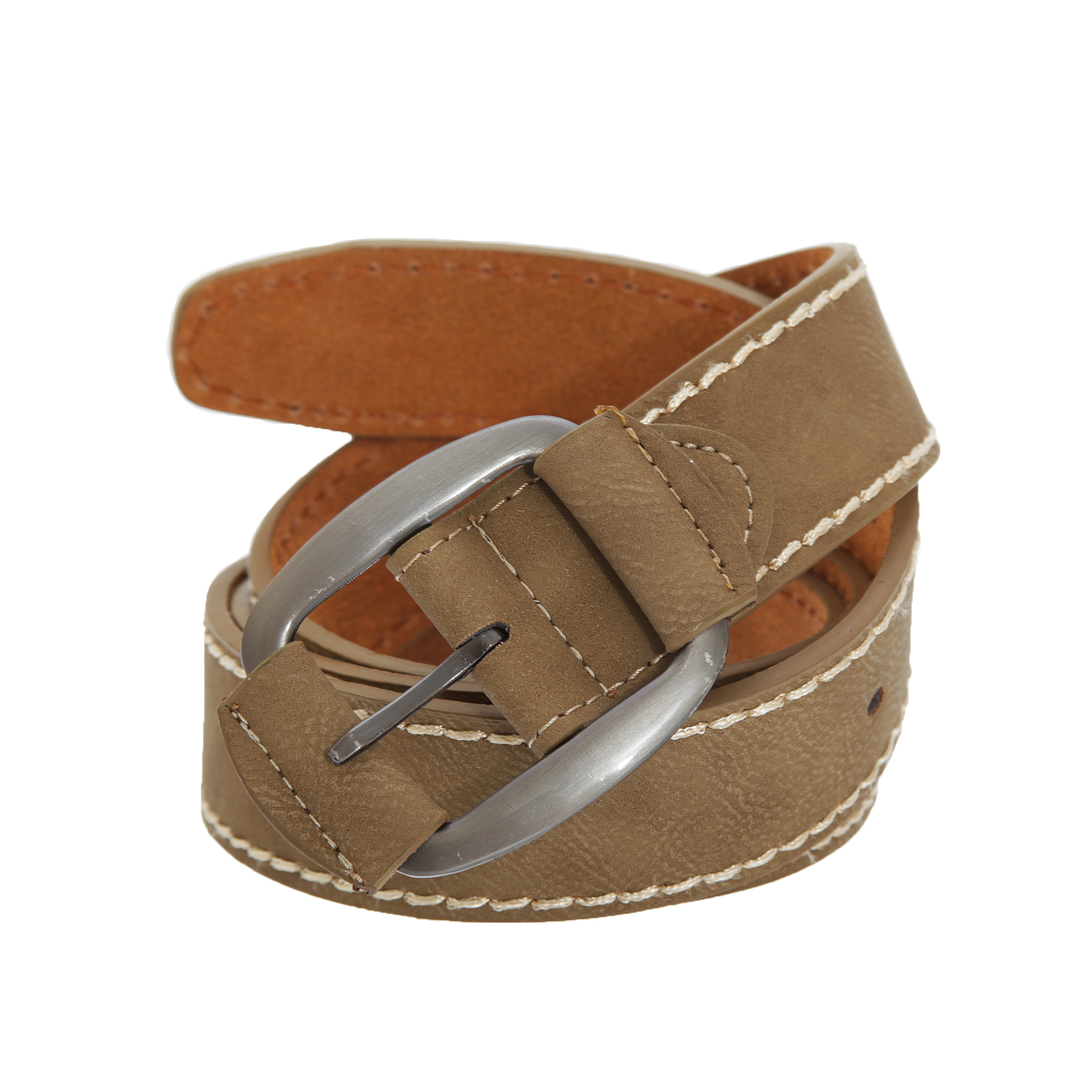 Forest Belts Mens 1.5 Inch Nubuck Look Bonded Leather Belt M,L,XL,XXL