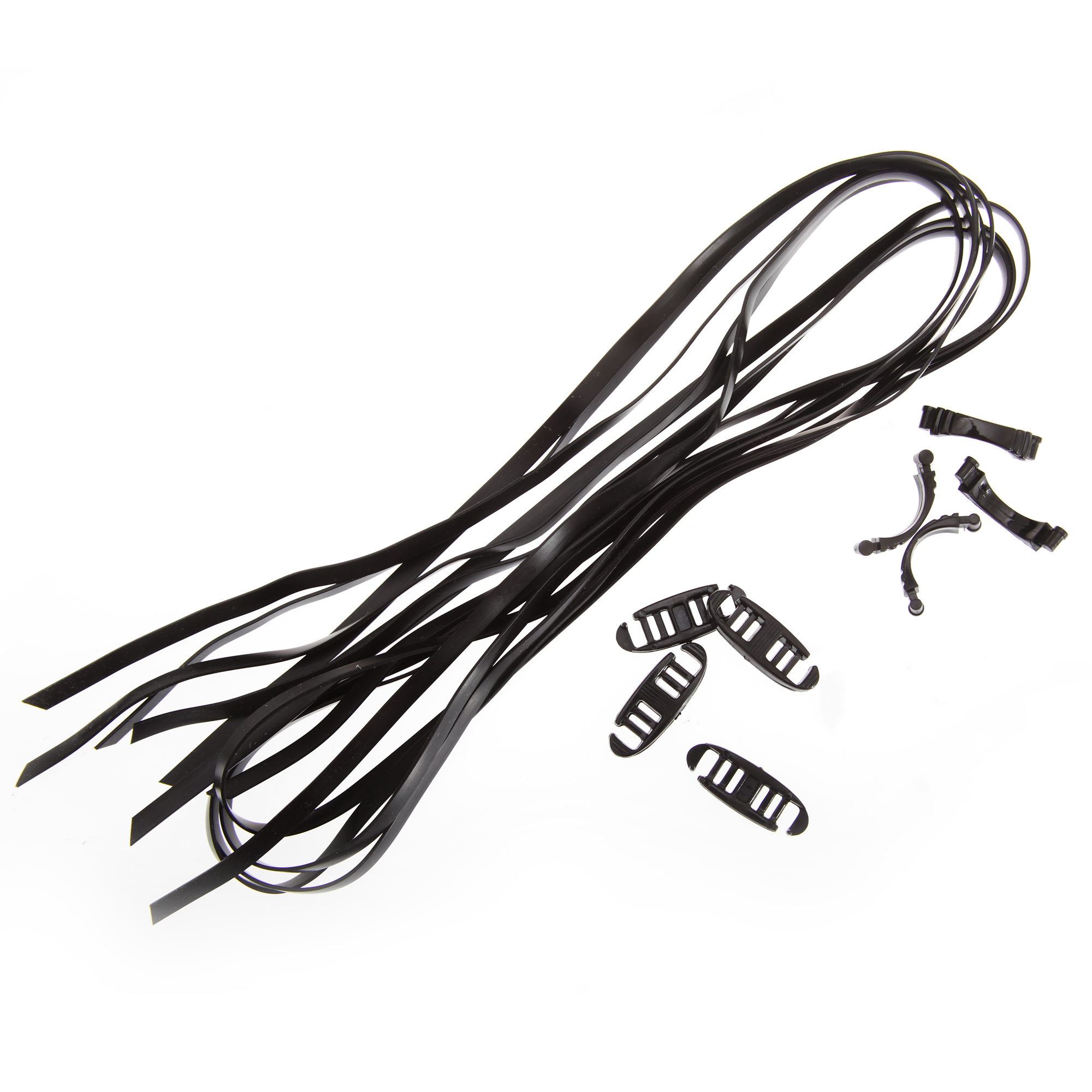 FLOSO Unisex Swimming Goggles Strap, Nose Bridge & Adjuster Set (Fits