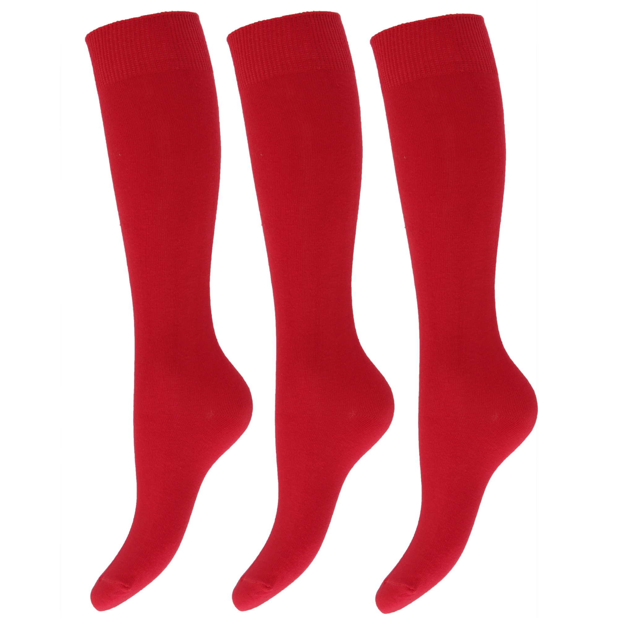 Kids/Children Unisex Knee High School Socks (Pack Of 3) eBay