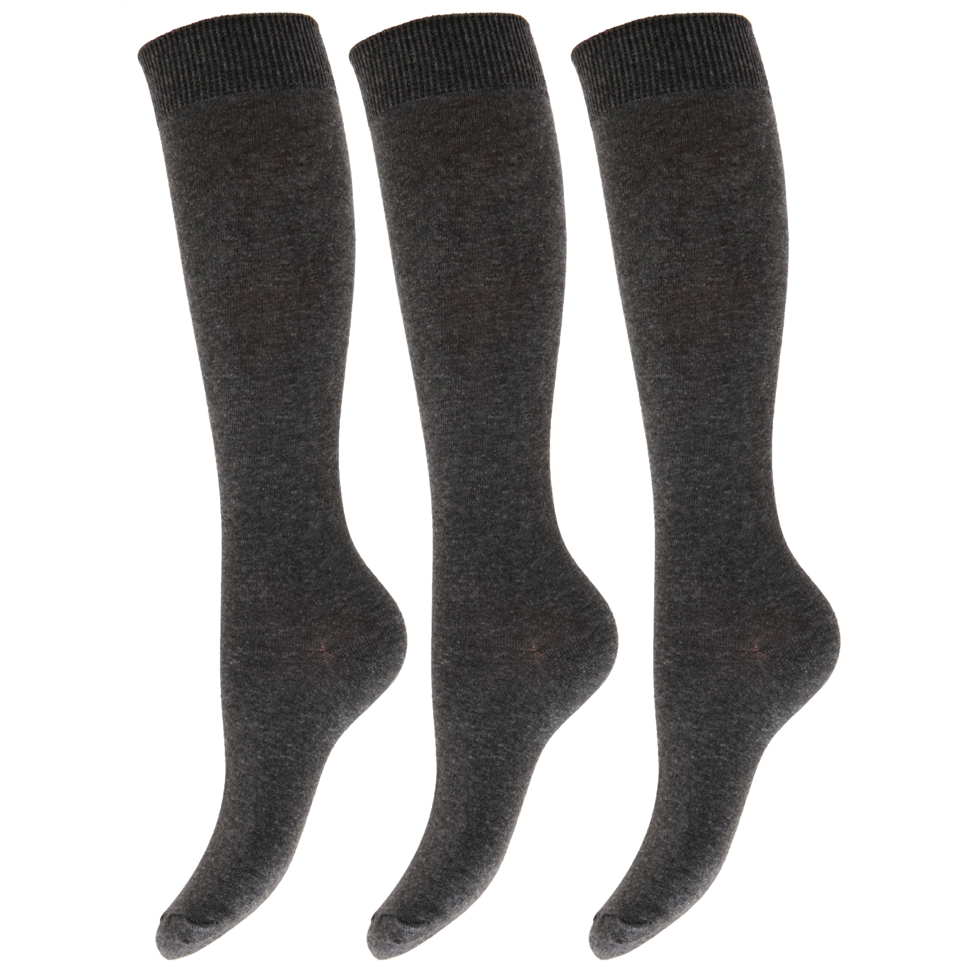 Kids/Children Unisex Knee High School Socks (Pack Of 3) eBay