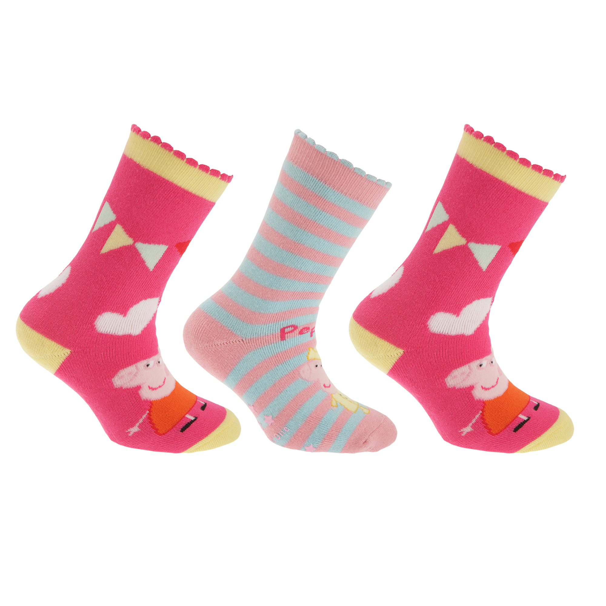 peppa slipper socks