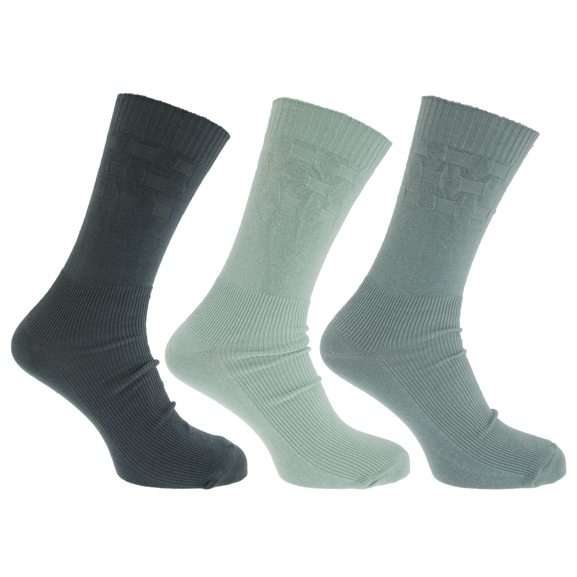 Mens Wide Fit Diabetic Socks With Easytop Comfort Grip (Pack Of 3) eBay