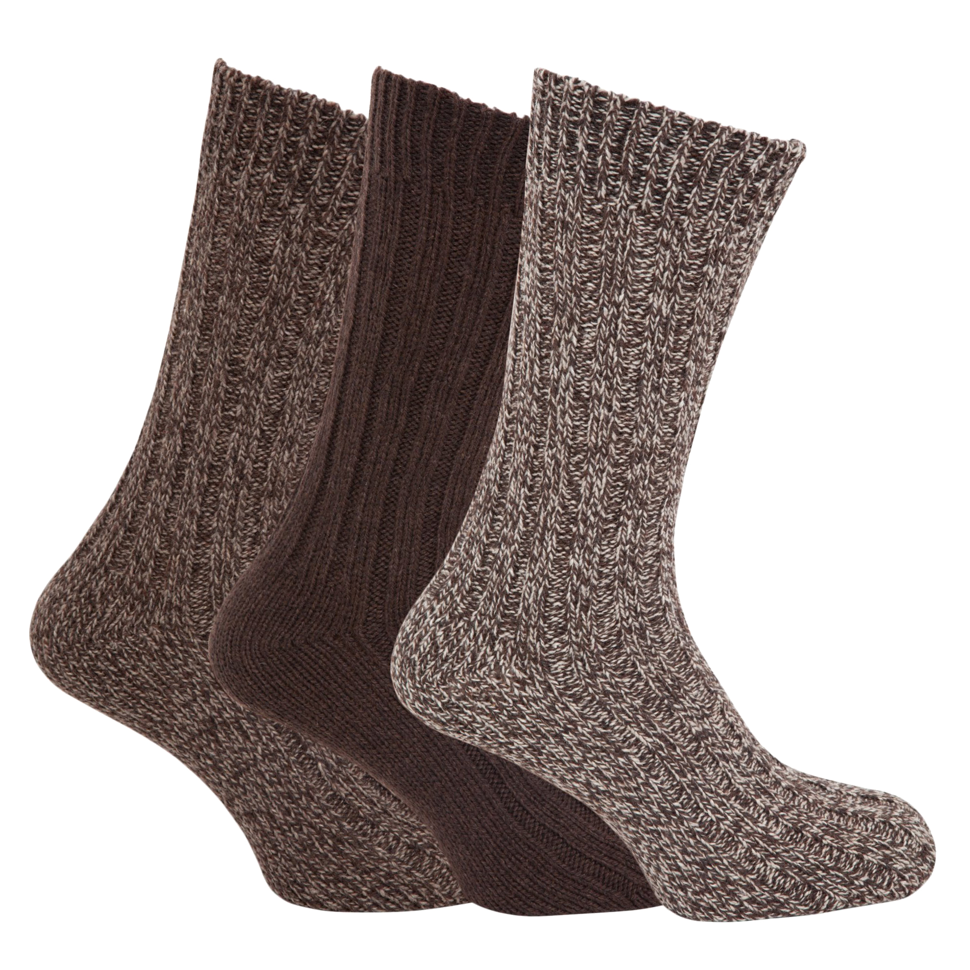 Mens Chunky Boot Socks With Wool (Pack Of 3) eBay