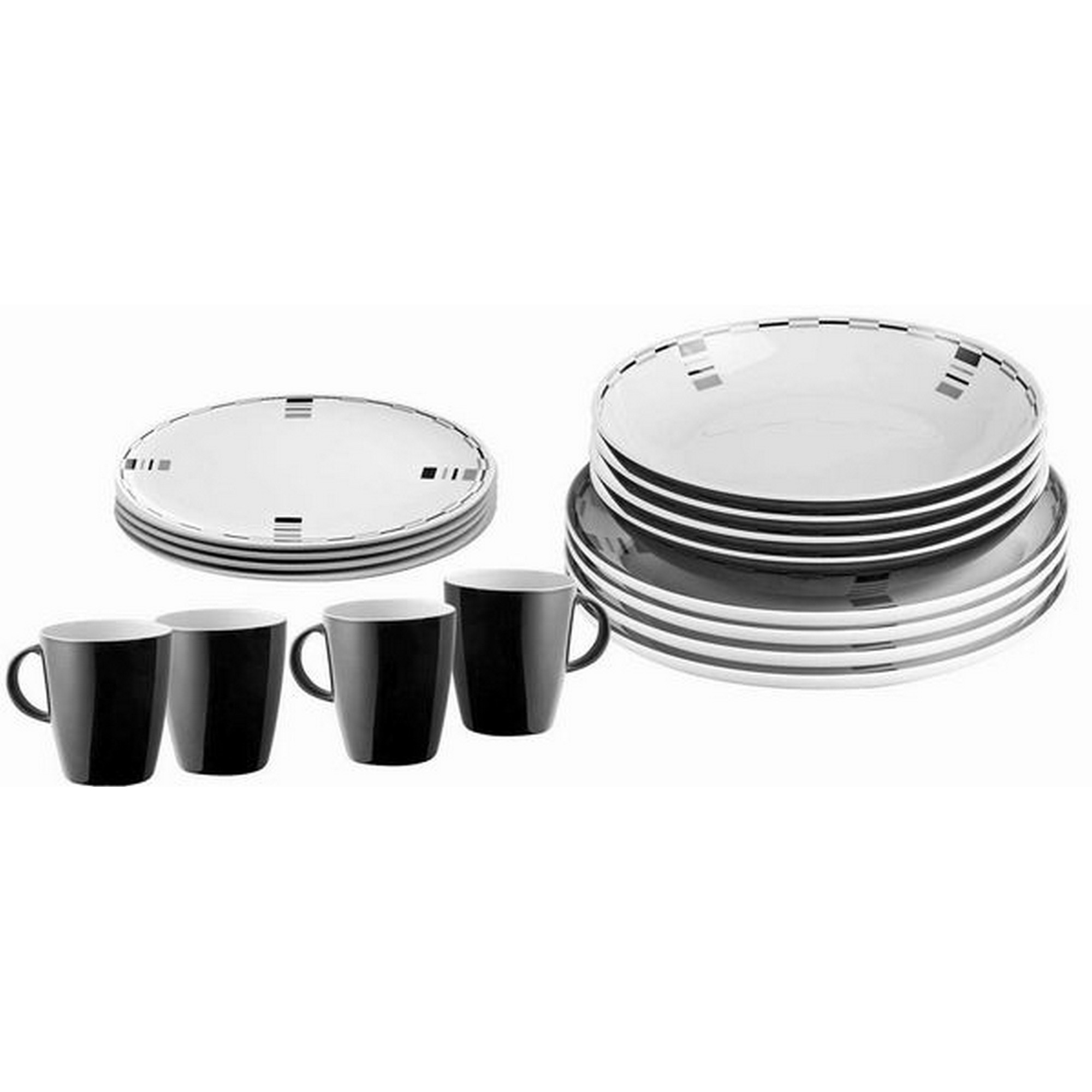 Brunner Lunch Box Melamine Dinnerware Set (16 Pieces) eBay