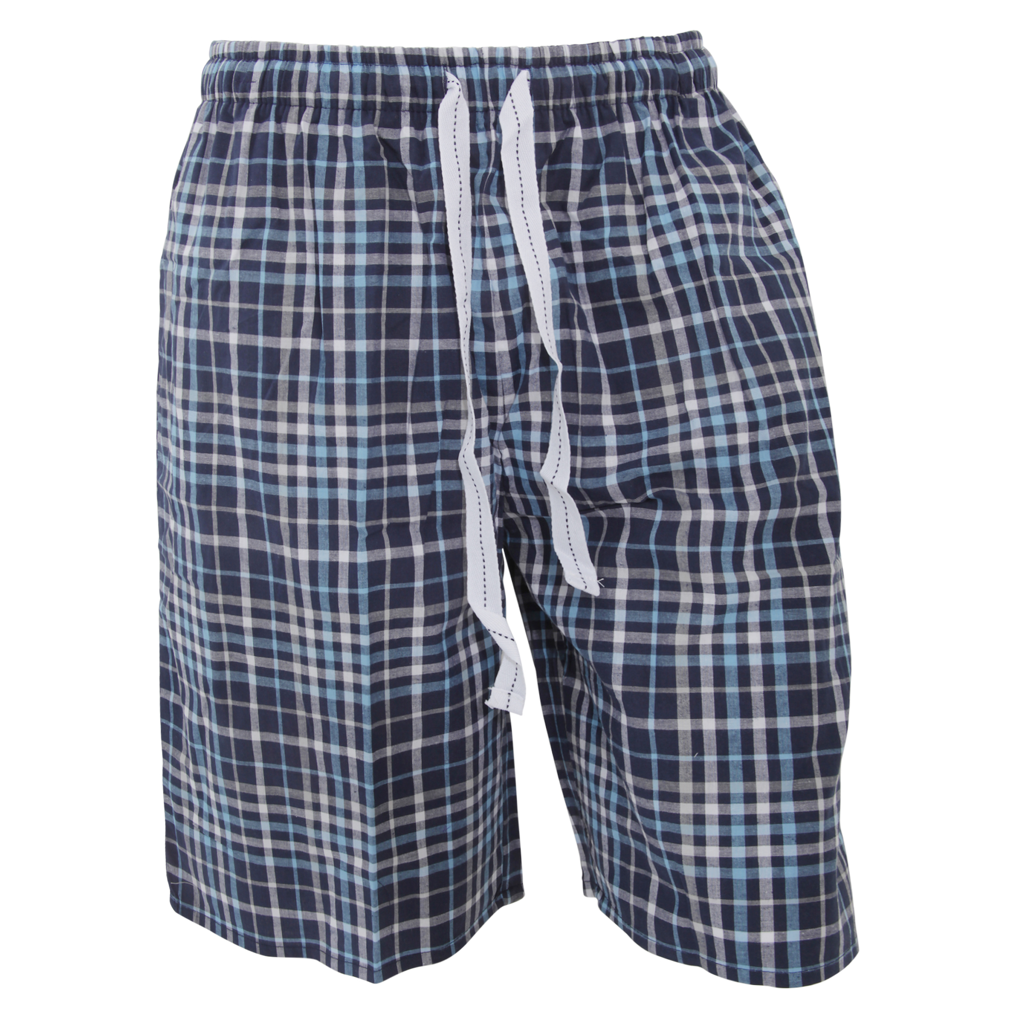 Cargo Bay Mens Woven Plaid Pattern Pajama Shorts eBay