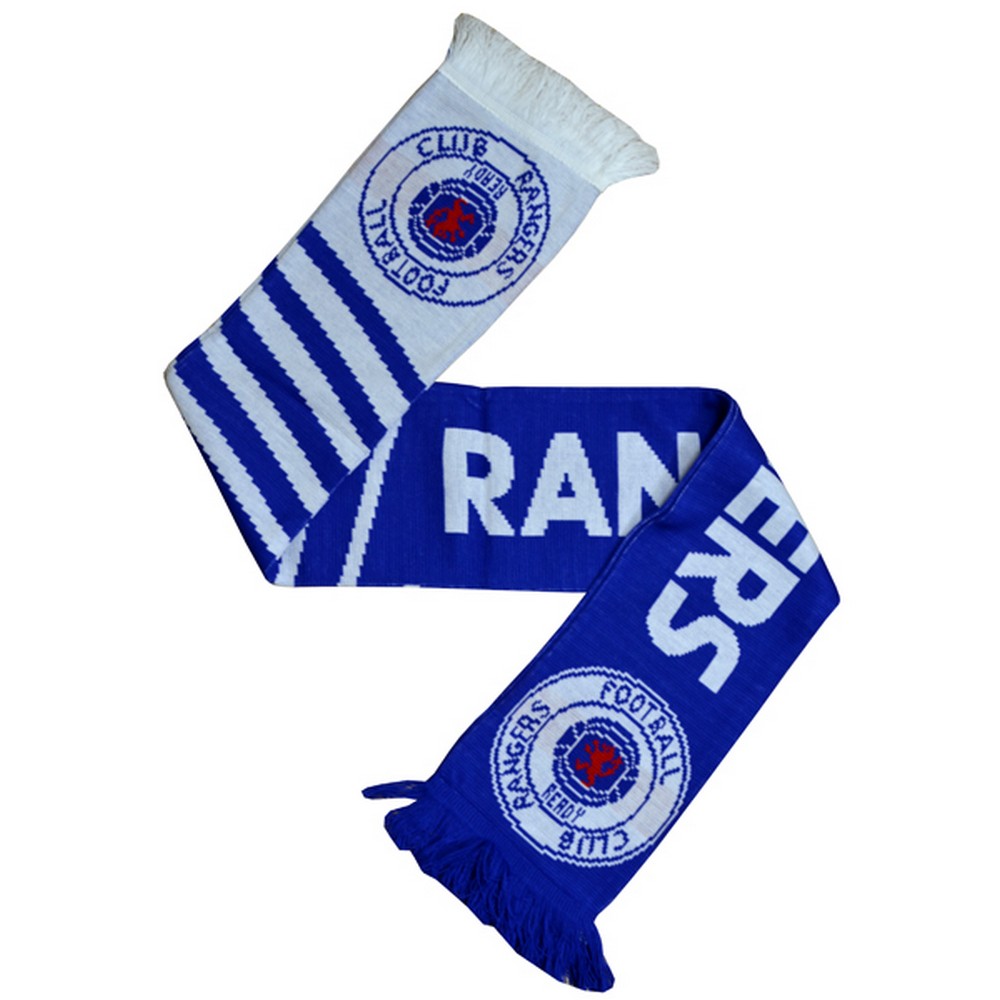 Rangers FC Official Visionary Knitted Football Crest Scarf/Scarves eBay