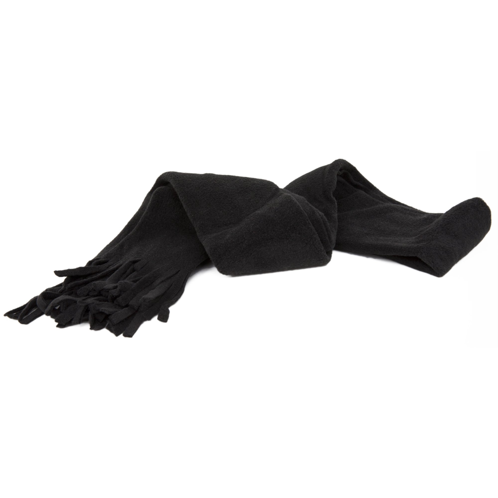 Ladies Womens Plain Thermal Winter Warm Plain Polar Fleece Scarf