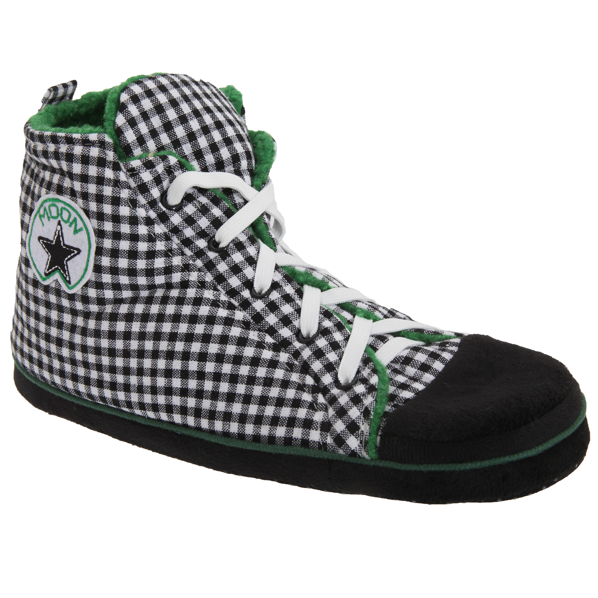 mens high top slippers