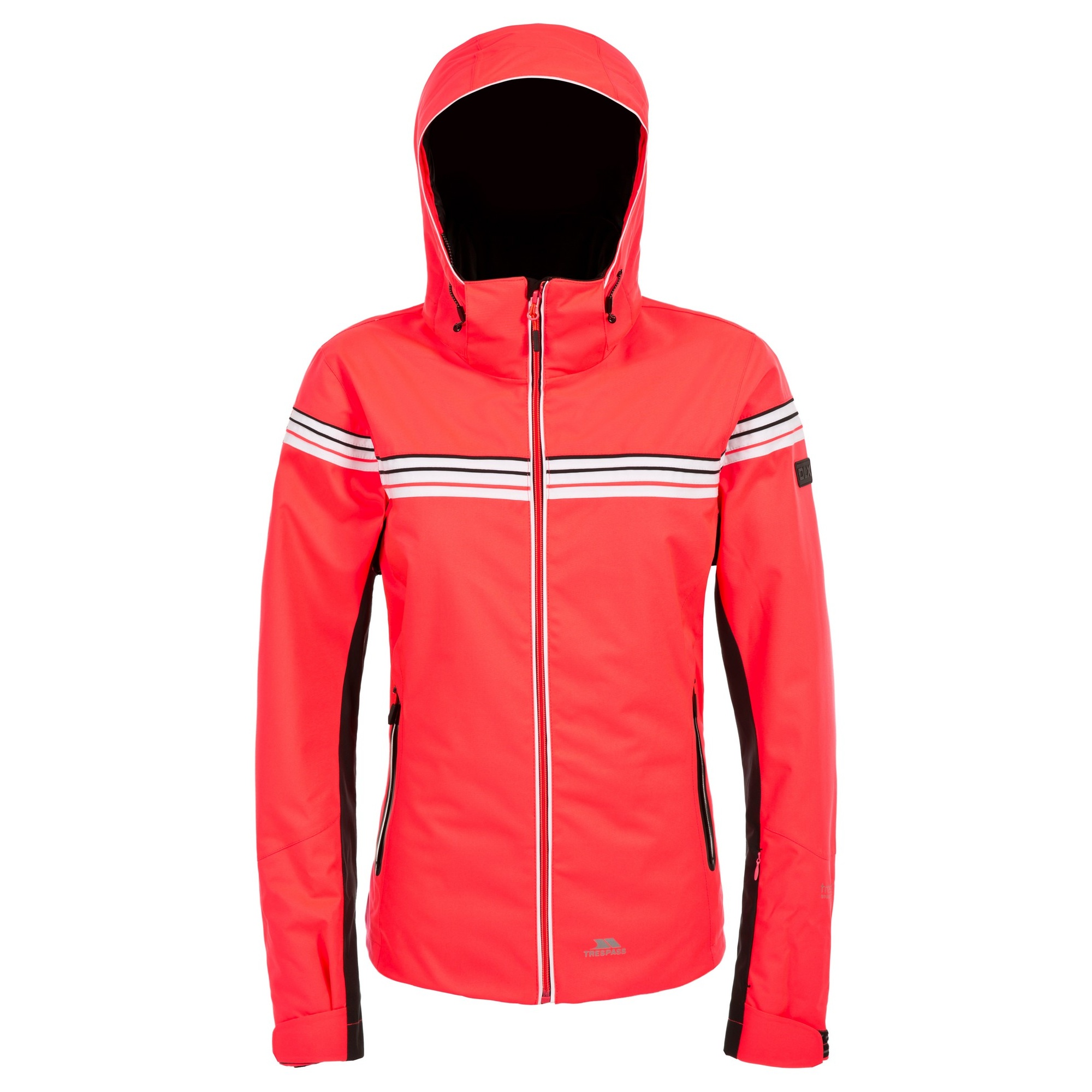 Trespass Womens/Ladies Clarity Striped Waterproof Ski Jacket eBay