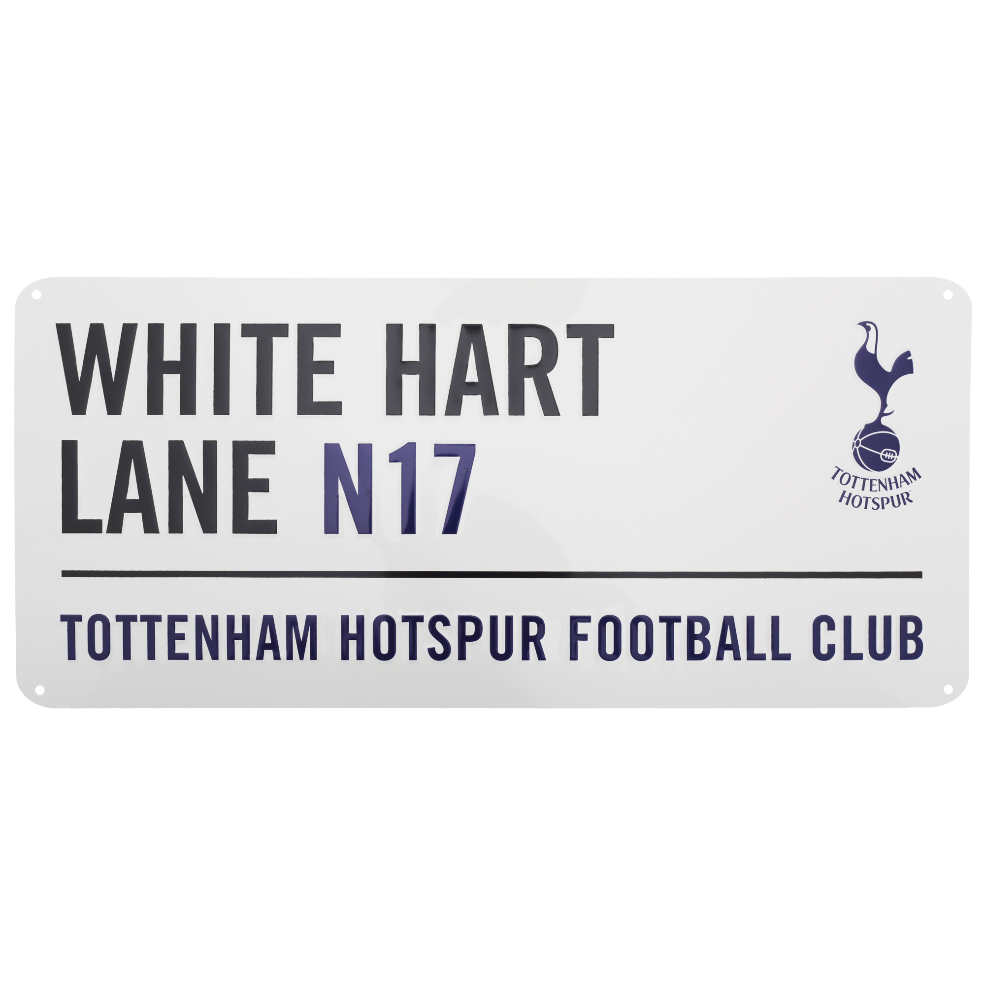 Tottenham Hotspur FC Official White Hart Lane Metal Football Club